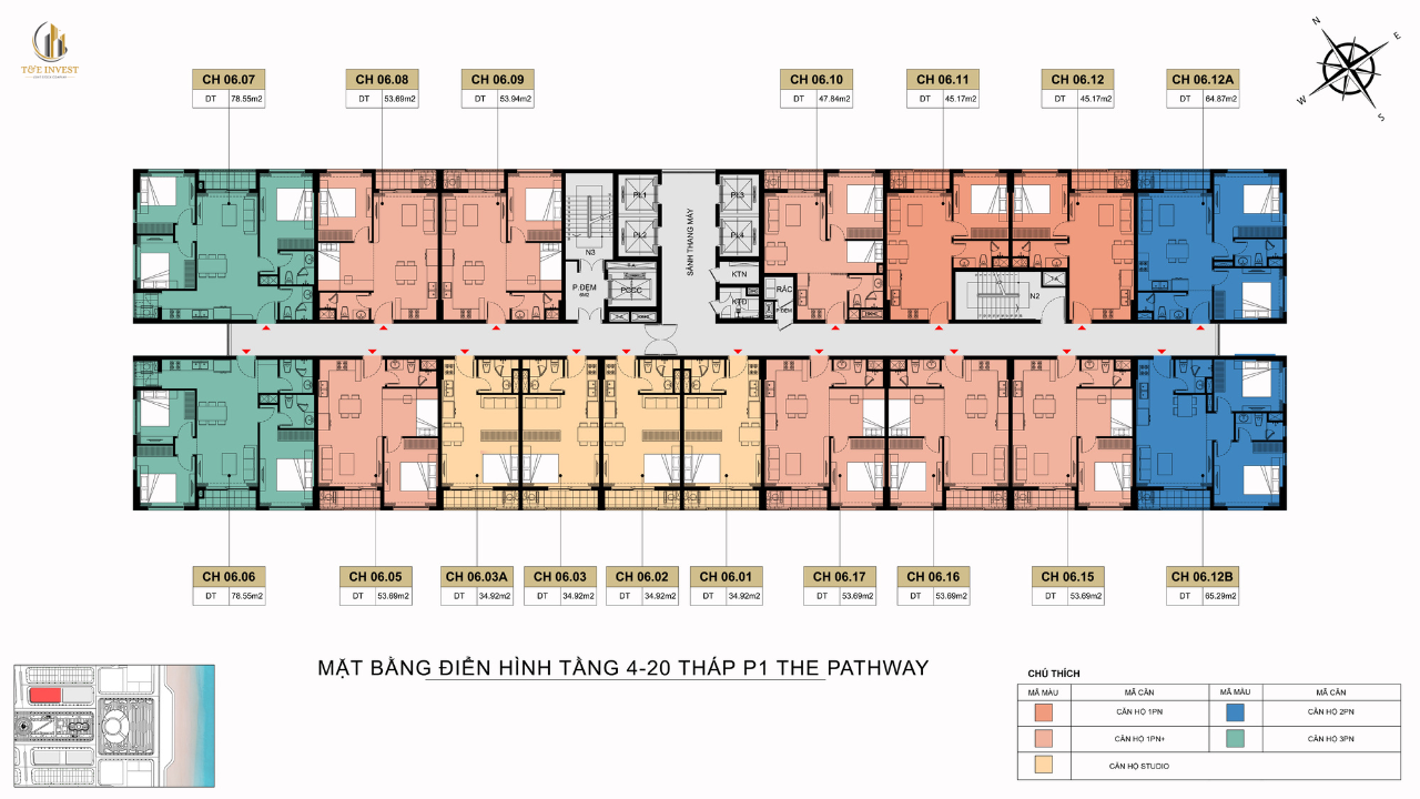 The Pathway Sầm Sơn 28 layout-tang-4-20-toa-P1-the-pathway-sam-son