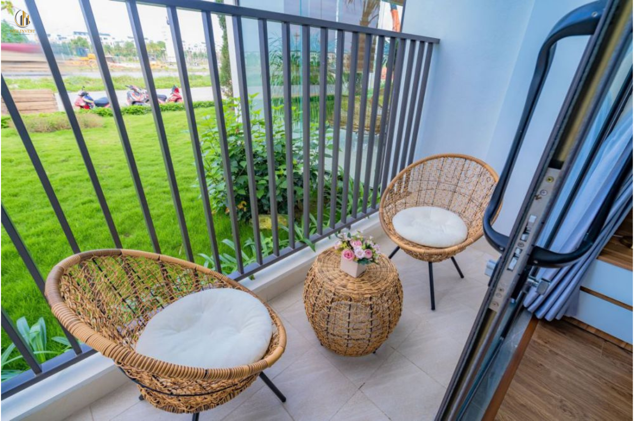 Nhà mẫu Tecco Center Point - phòng ngủ thiết kế hiện đại